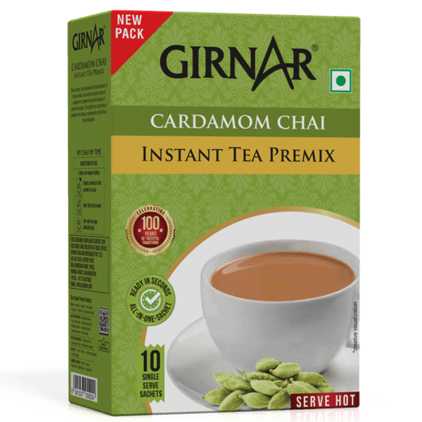 Girnar Cardamom chai 140g – 10Pcs