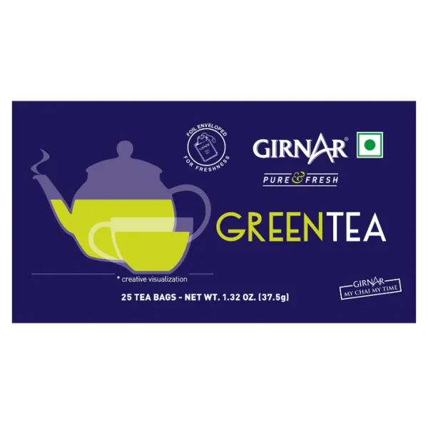 Girnar Green Tea Bag 25Pcs - Image 6