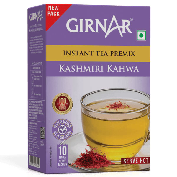 Girnar Instant Kashmiri Kahwa 100g – 10Pcs