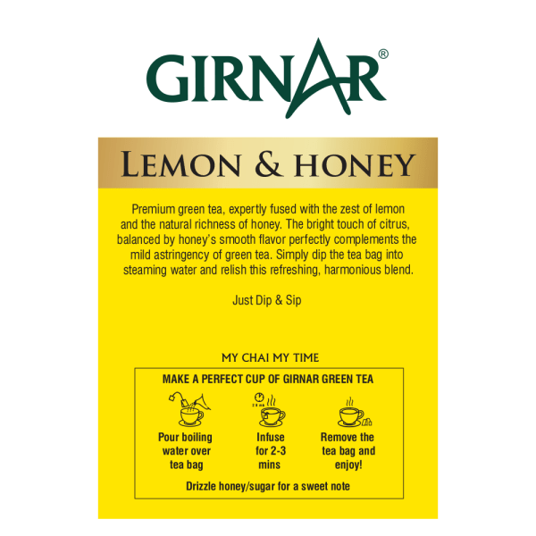 Girnar Green TB Lemon & Honey - Image 5