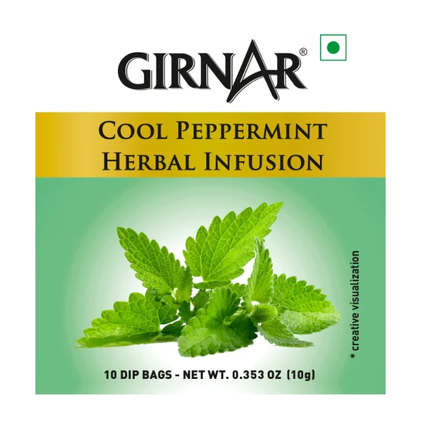 Girnar Cool Peppermint Herbal Infusion - Image 3