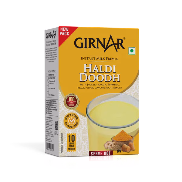 Girnar Instant Milk Premix Haldi Doodh