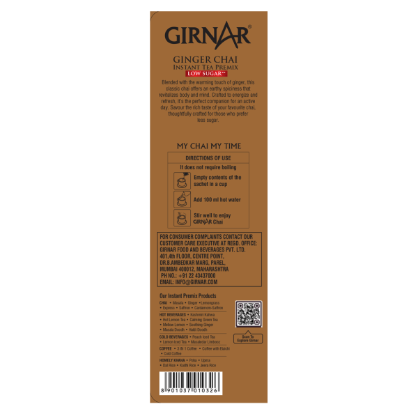 Girnar Instant Ginger (LS) 80g – 10Pcs - Image 4