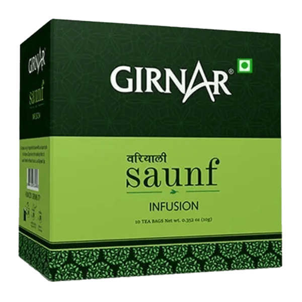 Girnar Green Tea Saunf Infusion 10pcs