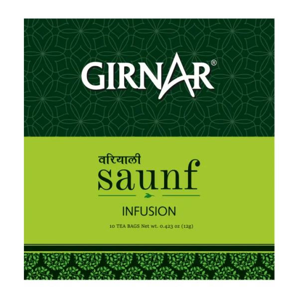 Girnar Green Tea Saunf Infusion 10pcs - Image 6