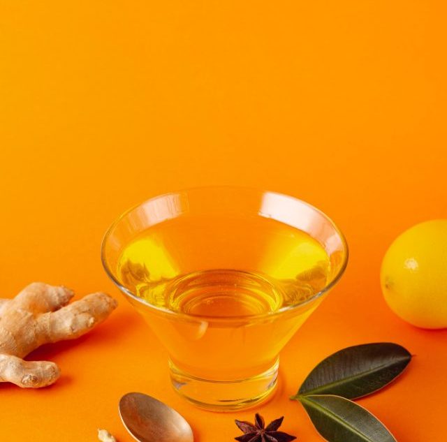 LEMON GINGER TEA help in Enhances skin radiance