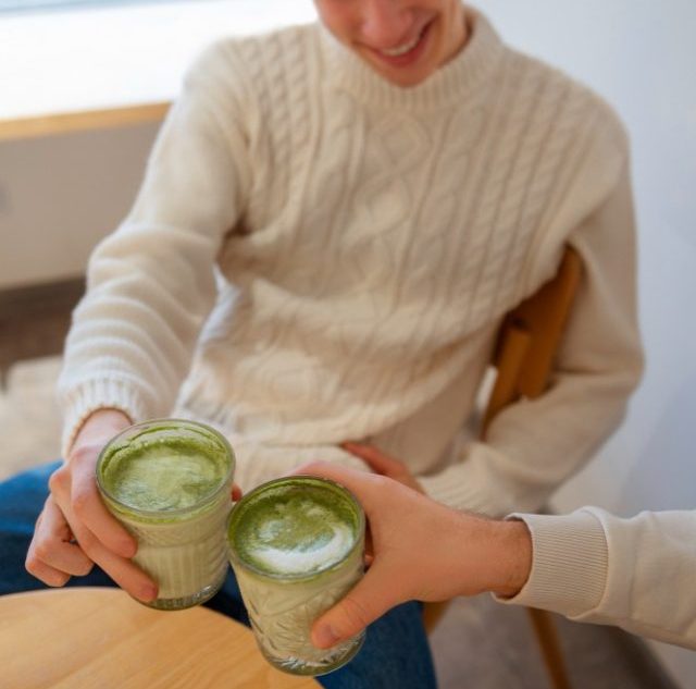 Good matcha should have a smooth