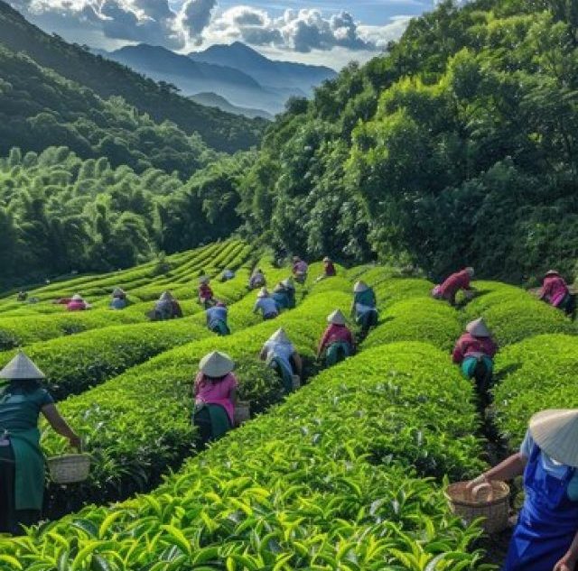 Kangra Valley, Himachal Pradesh tea Plantation