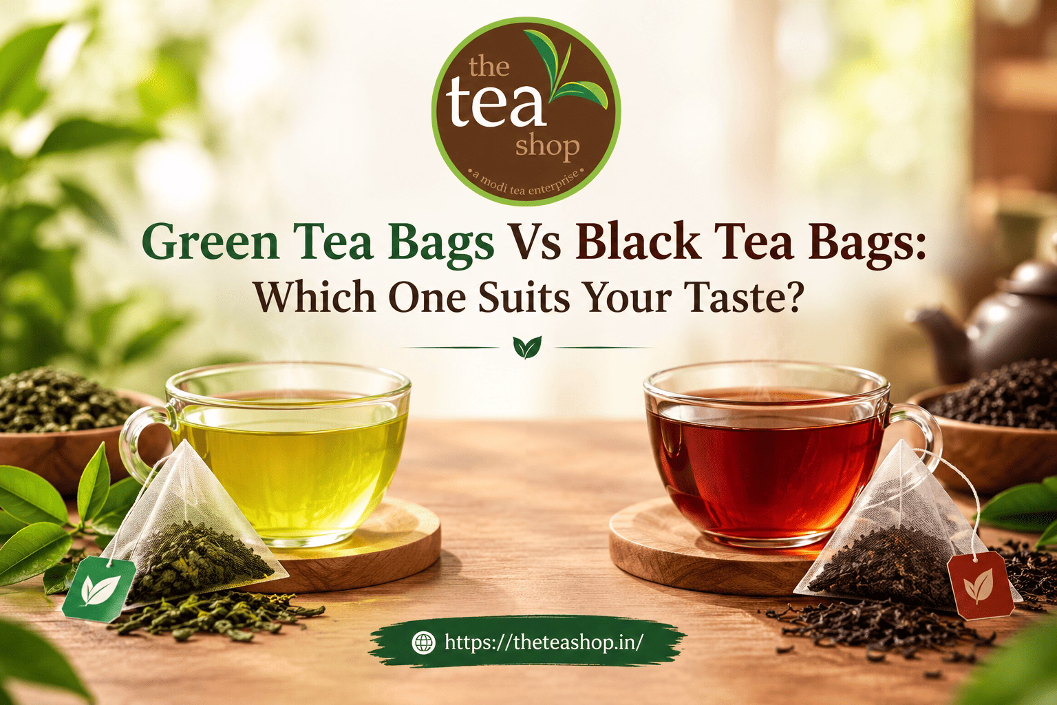 Green Tea Bags Vs Black Tea Bags: Which One Suits Your Taste?